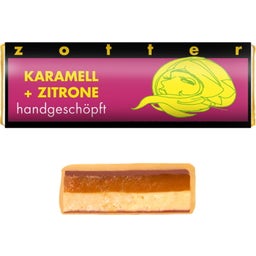 Zotter Schokoladen Bio Mini-Schoko Karamell + Zitrone - 20 g