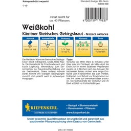 Weißkohl Kärnter Steirisches Gebirgskraut