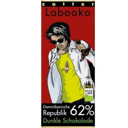 Zotter Schokoladen Organic Labooko 62% Dominican Republic - 70 g