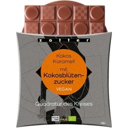 Bio Quadratur des Kreises Kokos Karamell mit Kokosblütenzucker - 70 g