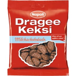 Napoli Draže keksi mlečna čokolada - 165 g