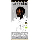 Bio Labooko 80% / 20% Kakao-Milch-Tafel superdunkel