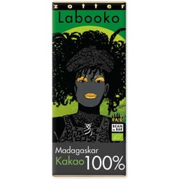 Zotter Schokoladen Labooko 100% Madagaszkár - 65 g