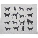 SILVRETTA gefütterte Hundematte "Silhouetten"