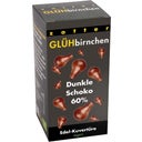 Biologische Gloeilampen Pure Chocolade 60%, 130 g