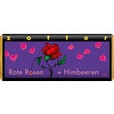 Organic Red Roses + Raspberries, 70 g
