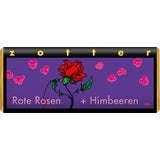 Zotter Schokoladen Chocolat Bio "Roses Rouges + Framboises"
