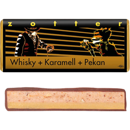 Zotter Schokoladen Organic Whisky + Caramel + Pecan - 70 g