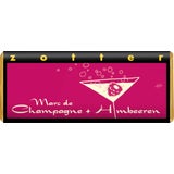 Zotter Schokoladen Champagner + Himbeeren bio