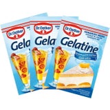 Dr. Oetker Gélatine en Poudre - Blanche, 3 Pièces