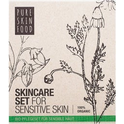 Pure Skin Food Organic Skincare Set For Sensitive Skin - 1 Set
