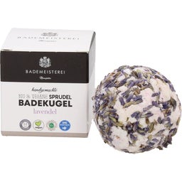 Bademeisterei Bio & Vegane Sprudelbadekugel - Lavendel